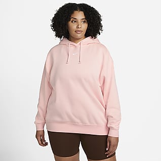 Nike Sportswear Collection Essentials Sweat à capuche oversize en tissu Fleece pour Femme (grande taille)