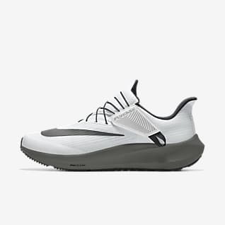 Nike Air Zoom Pegasus FlyEase By You Dámské běžecké silniční boty se snadným obouváním a zouváním upravené podle tebe