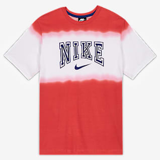 red nike shirt