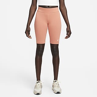 Nike Sportswear Essential Bike Shorts mit mittelhohem Bund für Damen