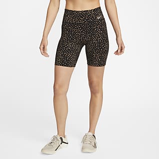 Nike Dri-FIT One Women's 7" Mid-Rise Printed Training Shorts