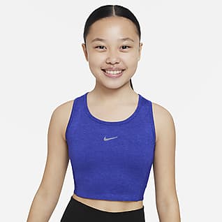 Nike Yoga Dri-FIT Camiseta de tirantes para niña talla grande