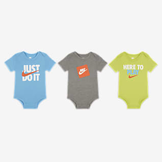 Nike Baby (0-9M) Bodysuits (3-Pack)