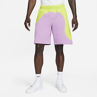 Nike Sportswear Color Clash Shorts de tejido Fleece para hombre