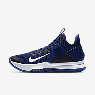 Men's Blue Basketball Shoes. Nike NO