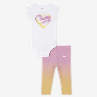 Nike Conjunto de body y leggings para bebé (0-9M)