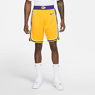 洛杉矶湖人队 Icon Edition Nike NBA Swingman 男子短裤