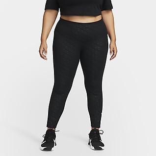 Nike Dri-FIT One Icon Clash Legging 7/8 imprimé taille mi-haute pour Femme (grande taille)