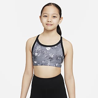 Nike Dri-FIT Indy Icon Clash Sportovní podprsenka pro větší děti (dívky)