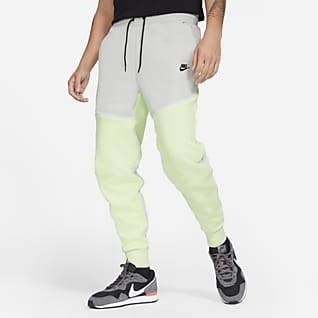 Nike Sportswear Tech Fleece Jogger Grigio/Verde 805162-351