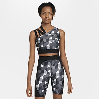 Serena Design Crew Tennistrøje med print til kvinder