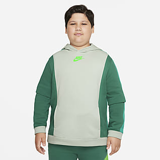 Nike Sportswear Amplify Big Kids' (Boys') Pullover Hoodie (Extended Size)