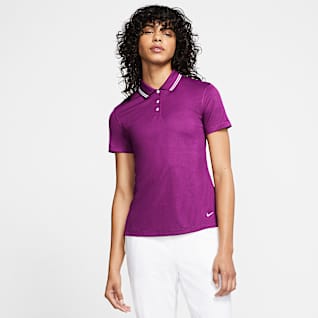 womens golf polo tops