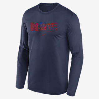 Nike Dri-FIT Team (MLB Boston Red Sox) Men's Long-Sleeve T-Shirt
