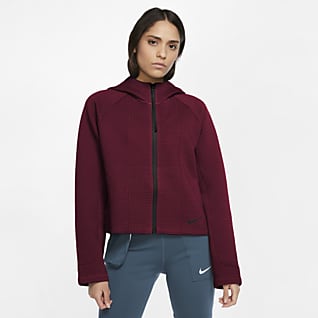 nike tech fleece zip hoodie women's