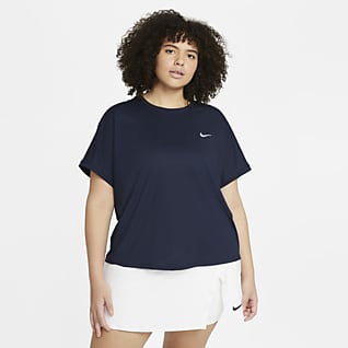 NikeCourt Dri-FIT Victory Camisola de ténis de manga curta para mulher (tamanhos Plus)