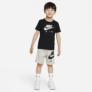 Nike Sportswear Air Σετ T-Shirt και σορτς για νήπια