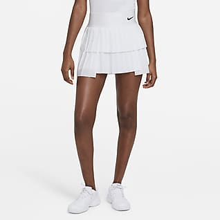 Jupe nike blanche plissée clearance