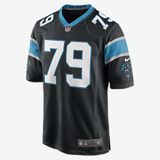 NFL Carolina Panthers (Ickem Ekwonu) Men's Game Football Jersey