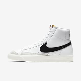 leather nike trainers womens