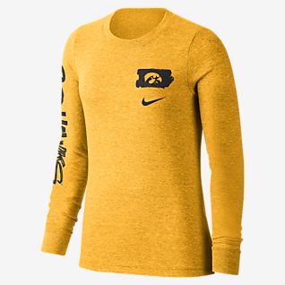 nike t shirts women's yellow