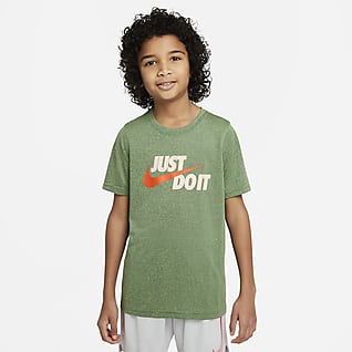 Nike Dri-FIT Playera de entrenamiento para niño talla grande