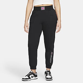 Nike Sportswear Icon Clash Pantalones de tejido Fleece de tiro medio para mujer