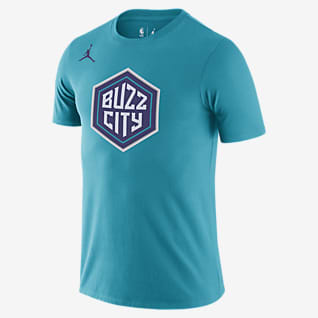 Charlotte Hornets Men's Jordan Dri-FIT NBA Logo T-Shirt