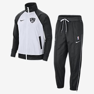 Brooklyn Nets Courtside Nike NBA-Trainingsanzug für Herren