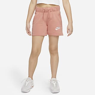 Nike Sportswear Club Big Kids' (Girls') French Terry Shorts