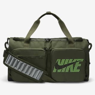 Nike Utility Power กระเป๋า Duffel เทรนนิ่งมีกราฟิก (ขนาดเล็ก, 31 ล.)