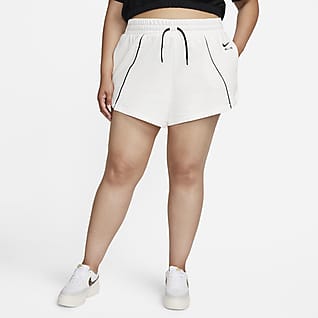 Nike Air Women's High-Rise Fleece Shorts (Plus Size)