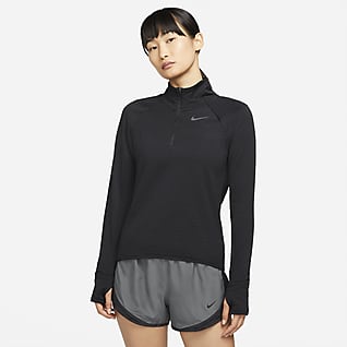 Nike Therma-FIT Element เสื้อวิ่งซิปสั้นผู้หญิง