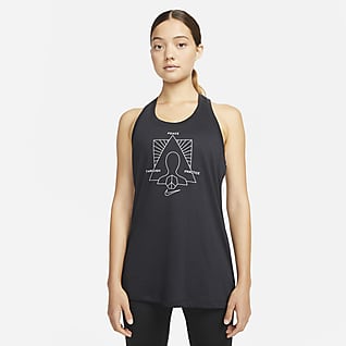Nike Yoga Dri-FIT Camiseta de tirantes con gráfico para mujer
