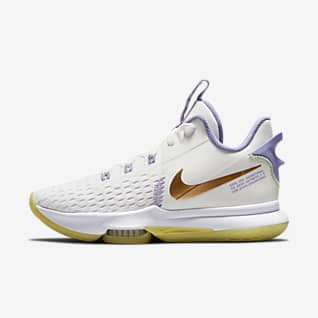 Women's White Basketball Shoes. Nike NL