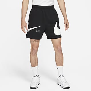 Nike Sportswear Swoosh กางเกงขาสั้นผ้าเฟรนช์เทรีผู้ชาย