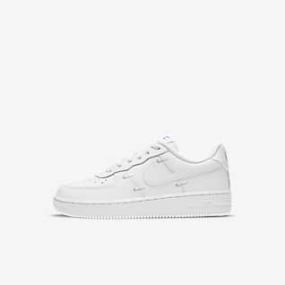 Girls Synthetic Air Force 1 Shoes. Nike IN