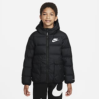 Nike Sportswear Therma-FIT Chamarra con relleno de plumón para niños talla grande