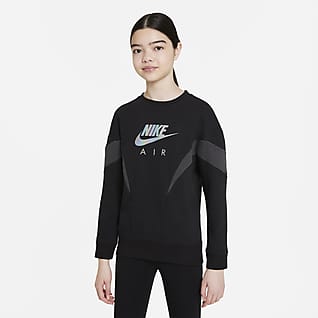 Nike Air Sudadera de French Terry para niña talla grande