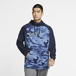 black and blue nike hoodie