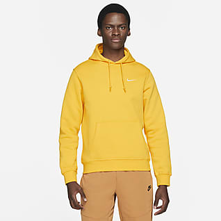 dark yellow nike hoodie