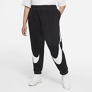 Nike Sportswear Swoosh Pantalon de jogging Easy en tissu Fleece pour Femme (grande taille)