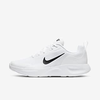 all white nike shoes womens