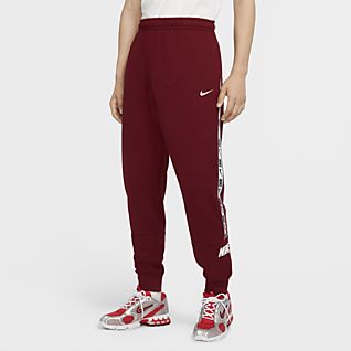 pantaloni nike uomo marrone