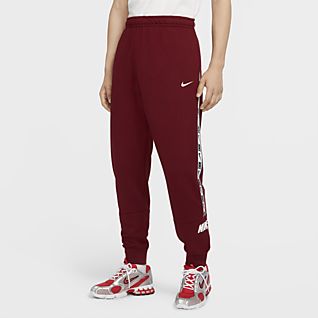 nike gingham check joggers