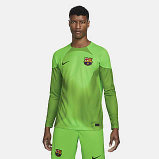 FC Barcelona 2022/23 Stadium Goalkeeper Fotbollströja Nike Dri-FIT för män