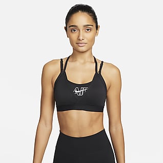 Nike Air Dri-FIT Indy Αθλητικός στηθόδεσμος ελαφριάς στήριξης με ενίσχυση και τιράντες