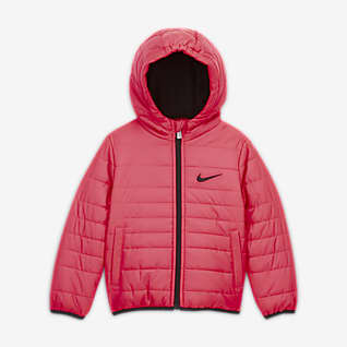 Nike Puffer-Jacke mit durchgehendem Reißverschluss für Kleinkinder