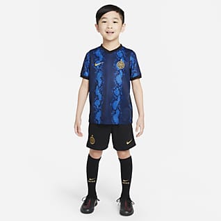 Inter Milan 2021/22 İç Saha Küçük Çocuk Futbol Forması