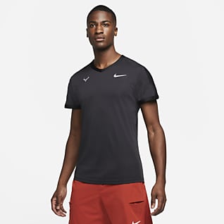 NikeCourt Dri-FIT ADV Rafa Kortärmad tenniströja för män